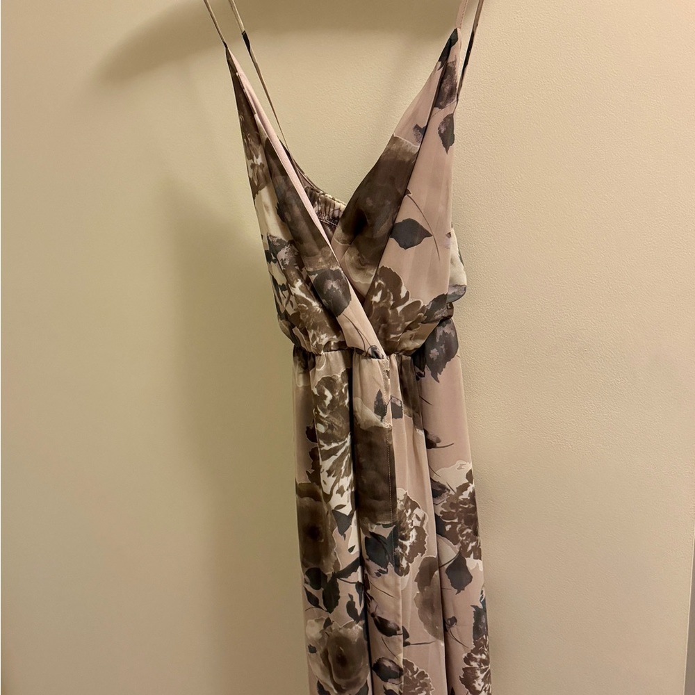 Sienna Sky Floral Maxi Dress with Split